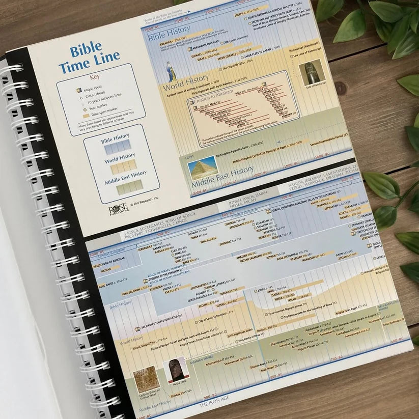 Bible Charts, Maps & Time Lines